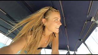 Finally leaving! A girl&#39;s SOLO sail back to the BAHAMAS from FLORIDA [ep 11]