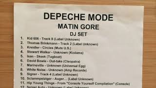 MARTIN GORE DJ SET