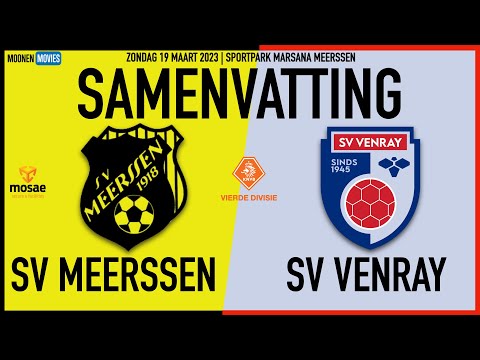 VROEGE RODE KAART HELPT SV MEERSSEN AAN RUIME OVERWINNING TEGEN SV VENRAY!