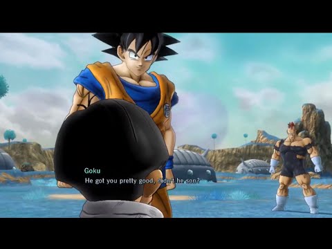 Dragon ball z Ultimate Tenkaichi Story Mode Walkthrough Gameplay part 8 Goku Vs The Ginyu force