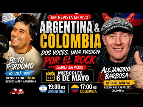 Buenos Aires conecta con Colombia: rock, historias y hermandad