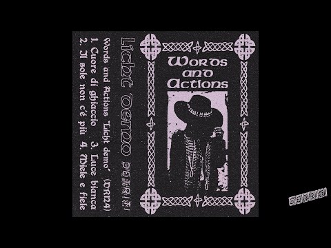 Words and Actions "Licht demo" (Gothic Rock Demo 2022)