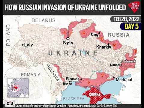 How Russian Invasion Of Ukraine Unfolded | DIU | India Today