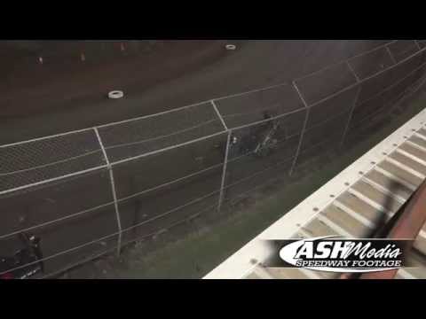 Sprintcars: Brandon Rawlings and Mitchell Gee Crashes - Toowoomba Speedbowl