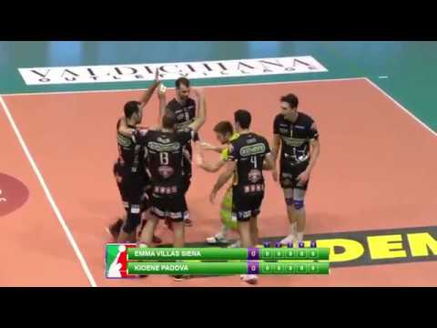 Gli highlights di Emma Villas Siena - Kioene Padova 2-3