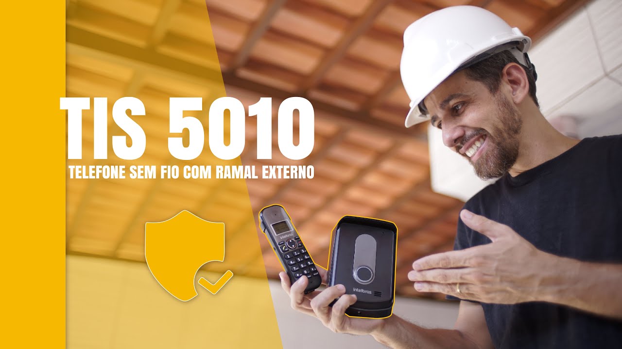 INSTALAÇÃO DO PORTEIRO SEM FIO TIS 5010 INTELBRAS