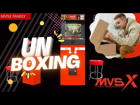 SNK MVSX HOME ARCADE BARTOP Unboxing Video