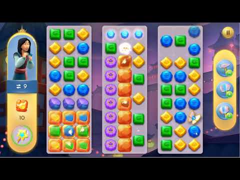 Disney Princess Majestic Quest Level 491 - No Boosters