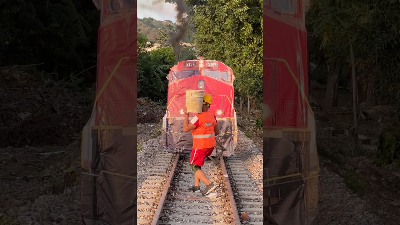 El tren 🚂 chuuuuu chuuuuuu #funny