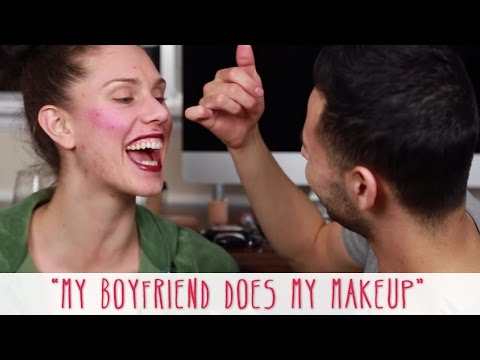 My Boyfriend Does My Makeup Tag | Cassandra Bankson Video