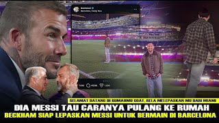 Download lagu ❤️Hati Beckham Ga Kuat‼️😭 Lihat Alasan Messi pulang ke Camp Nou Bikin Dunia Terharu : Kode Come Back mp3