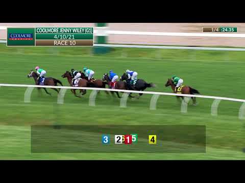 Juliet Foxtrot (GB) wins the 2021 Coolmore Jenny Wiley (G1)