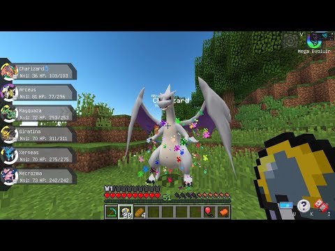 Minecraft : MEGA CHARIZARD MEWTWO Y - POKEMON MASTERS Ep.54 « Nitro »