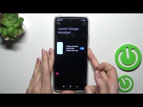 How to Link & Unlink Google Assistant to\from Power Button on Redmi 12?