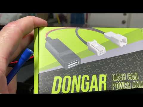 Dongar Dashcam Power Adapter (10 pin Type B) adapter install on Subaru Ascent