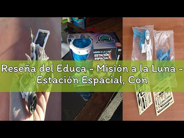 Vídeo relacionado con Educa - Misión a la Luna; Estación de Comunicaciones; Construye, Juega y aprende a descifrar Código Morse y descubre los Secretos Ocultos del Espacio, a Partir de 6 Años (41348)