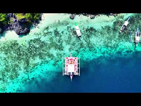 Helicopter Island El Nido Palawan 🇵🇭 | Stunning 4K Drone Footage of Dilumacad Island Paradise