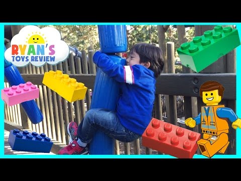 Playground for Kids at LegoLand Amusement Park Video