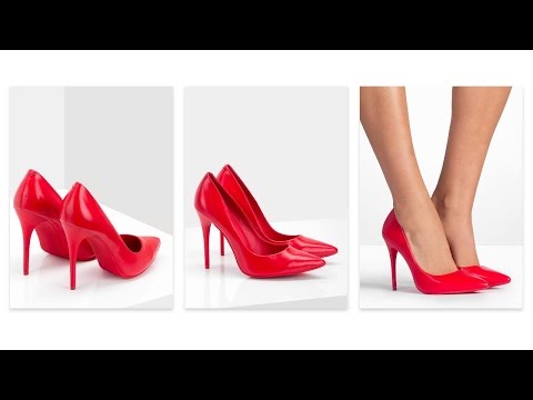 Czerwone szpilki na obcasie Victoria - DeeZee.pl