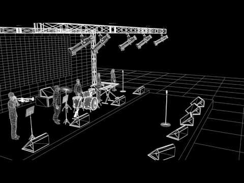 Platanito Show  lighting plot 2017 by Marco Sampieri