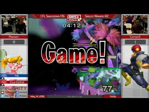 CFL Smackdown 176 Melee - Profanity (Peach) vs Captain G (Falcon) - Winners R2