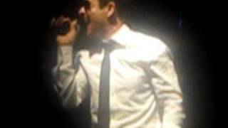 One Night &amp; Joe&#39;s table dance - Joey McIntyre &amp; Emanuel Kiriakou - Vegas 2/12/11