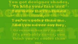 Mike Posner - Cooler Than Me Lyrics