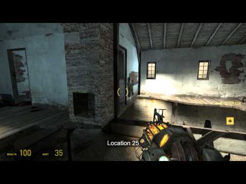 BHA Plays Half-Life 2 - Part 27 - Achievement Guide! (Lambda Locator)