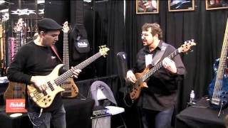 Ric Fierabracci & Federico Malaman JAM @ Namm 2012