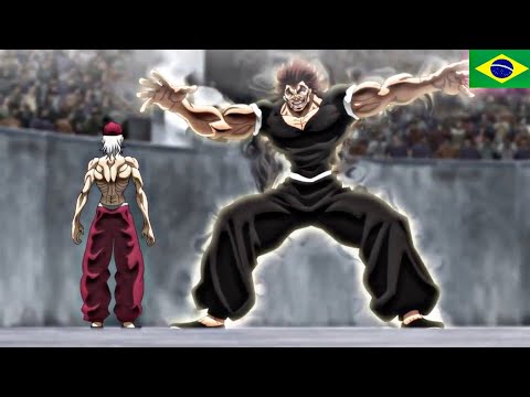 🇧🇷 YUJIRO HANMA VS KAKU KAIOH ( Melhor luta do anime 😳 ) * Baki dublado em português * LUTA COMPLETA