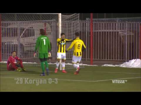Arshak Koryan - Goal, Assists (Samenvatting. Jong FC Twente vs Jong Vitesse)