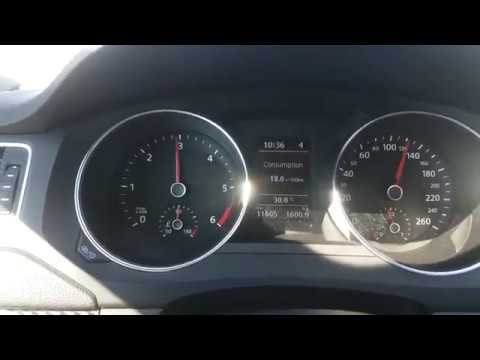 ACCELERATION 0-100 VOLKSWAGEN JETTA MK6 2.0 TDI 81KW 110HP