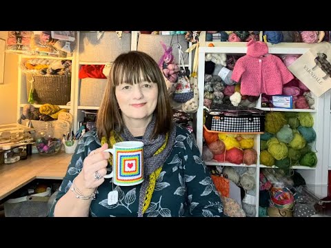 CrochetKnitLovebyJo Knitting & Crochet Podcast | Ep1 -  My very first Podcast eek!
