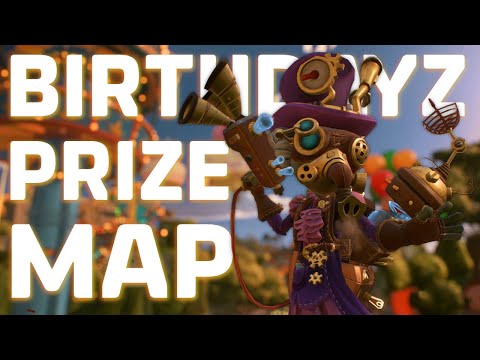 Birthdayz Festival Prize Map! Steam Blaster Legendary Scientist Upgrade in Battle for Neighborville