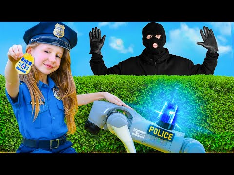 Nastya Polisi Detektif Kejar-kejaran Cerita Lucu - Kompilasi 1 Jam