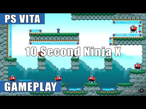 10 Second Ninja X PS Vita Gameplay