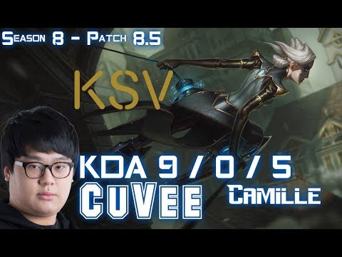 KSV CuVee CAMILLE vs FIORA Top - Patch 8.5 KR Ranked