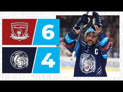 SESTŘIH | Mountfield HK - Bílí Tygři 6:4 (5. čtvrtfinále)
