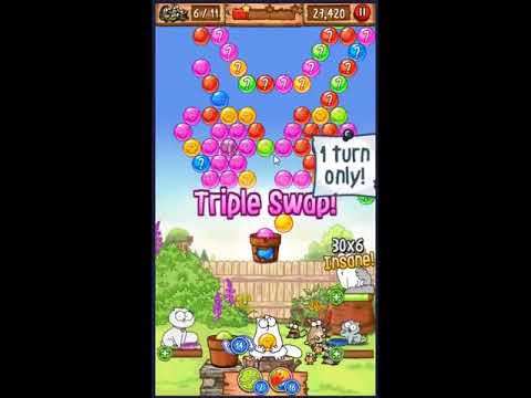 Simon's Cat Pop Time Level 421 - NO BOOSTERS 😺 | SKILLGAMING ✔️