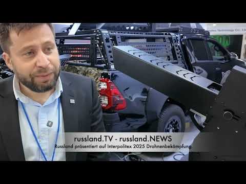 Russland präsentiert auf Interpolitex 2025 Drohnenbekämpfung