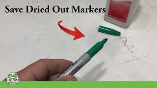 Revive dried out markers and 2 other marker quick tips