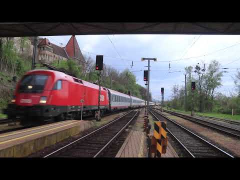 EC 1259 "Croatia" arriving at Spielfeld-Strass.