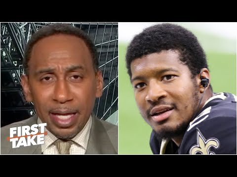 史蒂芬 A. 難以置信聖徒隊的進攻能靠著 Jameis Winston 爆發！| First Take (Stephen A. can't be convinced the Saints' offense will be explosive with Jameis Winston | First Take)