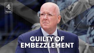 SNP's former chief executive pleads guilty to embezzling £400,000 in Scotland