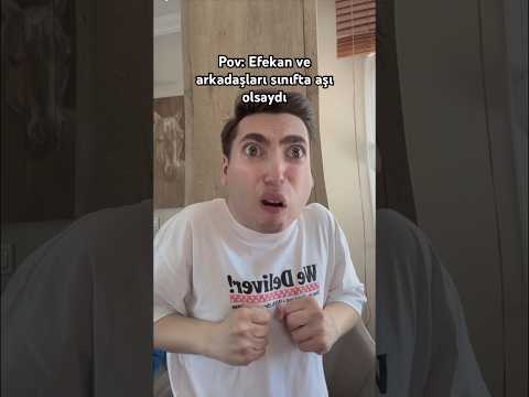 Efekan ve arkadaşları aşı olsaydı