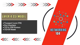 Download the video "Layer 4 of the OSI Model: Transport Layer; Port numbers; TCP & UDP protocol; TCP/IP model"