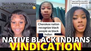 BLACK PEOPLE REACTION | TO NATIVE BLACK AMERICAN INDIAN TRIBES Get VINDICATION