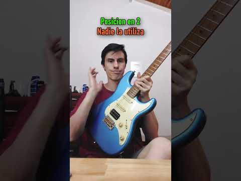 What you have to play according to your guitar's selector