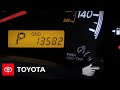 2010 Corolla How To Odometer Tripmeter Toyota