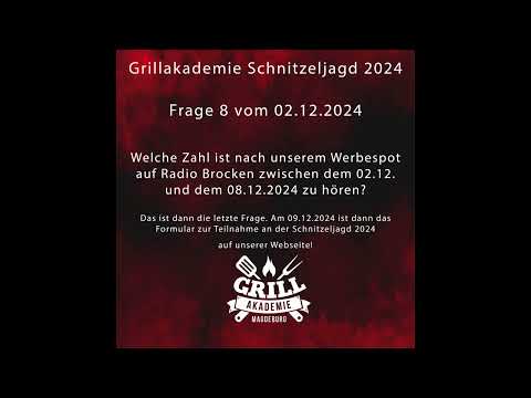 Frage 8 der Grillakademie Schnitzeljagd 2024